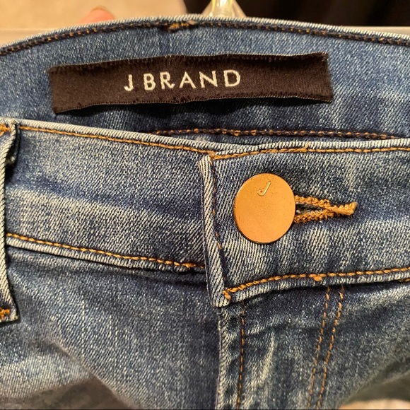 J Brand Skinny Leg Jeans STY #811T289 New Dawn, Size 25, Mid Rise Slim Fit - Picture 6 of 10